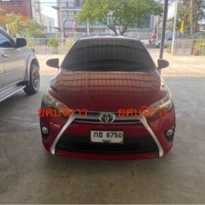 Toyota Yaris 2014.0 มือสอง เบนซิน ไมล์ เช็กศูนย์ทุกระยะ ไมล์แท้