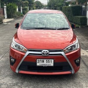 Toyota Yaris 2014.0 มือสอง เบนซิน ไมล์  ฟรีดาวน์ รถบ้านแท้