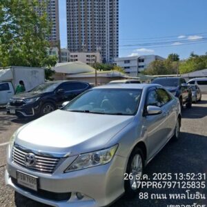 Toyota Camry 2013.0 มือสอง เบนซิน ไมล์  เครดิตดีออกรถ 0 บาท รถบ้านแท้
